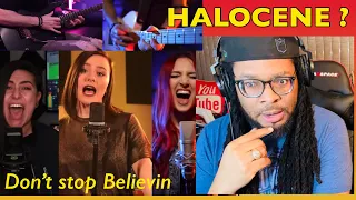 THIS IS NEXT LEVEL - Don't Stop Believin' - Journey cover by Halocene (Reaction)