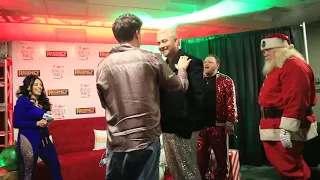Charlie Puth meeting Sam Smith at iHeart Radio Jingle Ball | December 12, 2022