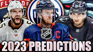 THE 2023 NHL PREDICTIONS VIDEO (Hart, Calder, Norris, Art Ross, & More) Hockey News & Rumours Today