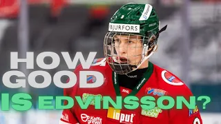 How Good is SIMON EDVINSSON? (Detroit Red Wings Prospect)