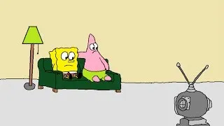 Bob Esponja en ACTIVIDAD PARANORMAL 2