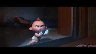 Jack Jack Vs Raccoon Fight Scene | INCREDIBLES 2 /