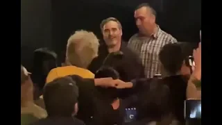 Joaquin Phoenix crashed our screening of Joker at the end