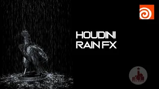 HOUDINI:  Houdini Rain FX #houdini, #vfx, #simulation