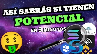 CÓMO SABER si una CRIPTOMONEDA tiene POTENCIAL y va a SUBIR? Analizar criptos que pueden explotar