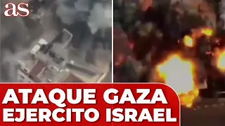 IMPACTANTE ATAQUE A GAZA VIDEO OFICIAL EJÉRCITO DE ISRAEL | GUERRA ISRAEL PALESTINA
