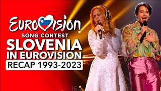 🇸🇮 Slovenia in Eurovision Song Contest (1993 - 2023 | RECAP Slovenija na Evroviziji)