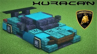 ✔ Minecraft | Lamborghini Huracan Yapımı / Tutorial