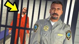 إلعب كأنك حارس السجن في لعبة جي تي اي 5 | Playing as a PRISON GUARD in GTA 5