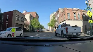 Driving Through Downtown Memphis Tennessee