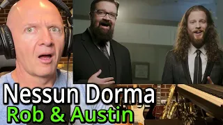 Reaction to Home Free Nessun Dorma by Music Teacher