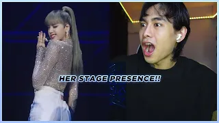 LISA: LALISA TV Debut REACTION | her stage presence!! | Joshua Decena