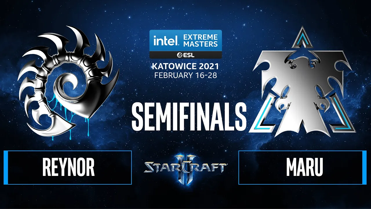 SC2 - Reynor vs. Maru - IEM Katowice 2021 - Semifinals