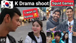 Met SQUID GAMES Actor & Korean Drama live shoot Experience in Seoul, Korea.