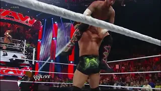 Roman Reigns Spears on Ryback - Raw - November 26,  2012