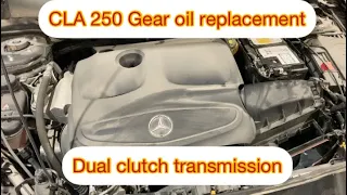 CLA250 Gear oil (transmission )fluid replacement ,724 transmission