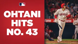 Ohtani is Sho'ing off! Shohei CRUSHES home run number 43 on the year!