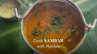 Cooking Robot Makes Sambar | சாம்பார் Recipe | Nymble
