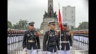 RIZAL PARK: Change of Guards