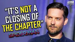 Tobey Maguire, Andrew Garfield And Tom Holland FINALLY Talk Spider-Man No Way Home | MCU