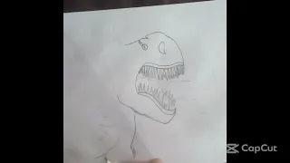 Red Death Drawing|How to train your Dragon