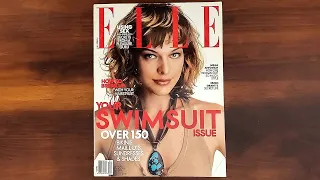 Elle May 2002 Milla Jovovich | ASMR Magazine Flip Through