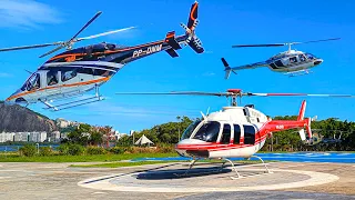 Bell 206, Bell 407 & Bell 429 - LANDING & TAKEOFF