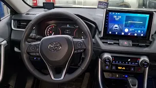 Установка Андройд магнитолы Rav4 XA50, 2020год.