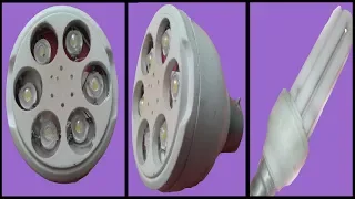 Convert old broken CFL into LED Bulb #3