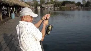 Father & Son Mekong Fishing !!!  (Thailand)