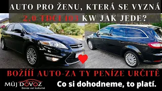 Ford Mondeo 4.generace 2.0 TDCi 103 KW jak jezdí? Video s pružností motoru.