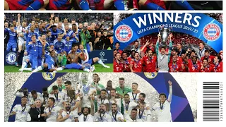 All Champions League winners in 21st century(2000-2022)