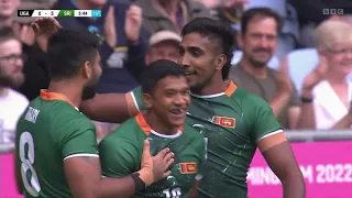 Sri Lanka vs Uganda - Commonwealth Games rugby sevens 2022