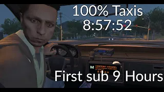 GTA 5 100% Taxis With om0 Speedrun in 8:57:52 | 1st sub 9 hours