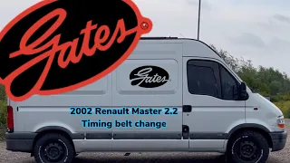 2002 Renault Master 2.2/2.5 timing belt change