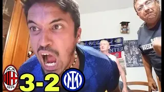 [DEPRESSIONE] Milan-Inter 3-2 LIVE REACTION TIFOSI INTERISTI