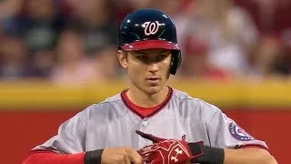 WSH@CIN: Turner gets on base four times in 2016 debut