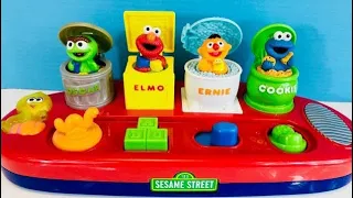SESAME STREET POP UP Hill Toy with Sounds and Buttons!