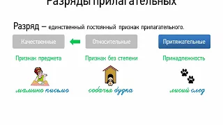 Разряды прилагательных (6 класс, видеоурок-презентация)