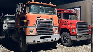 FIRST START IN 8 YEARS…1978 INTERNATIONAL 4070 B CABOVER BIG CAM CUMMINS