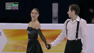 [4K] Aleksandra Nazarova & Maxim Nikitin (UKR) Rhythm Dance 2022 European Championships