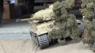 RC tank 1/16  - Tankový den Lešany 09 2023