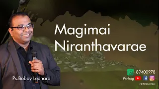Magimai Niranthavarae  Bobby Leonard  4k