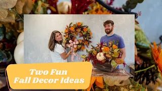 Two DIY Fall Decor Ideas: Wood Garden Trug Basket and Coordinating Fall Wreath (2023)