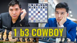 Wesley the 1 b3 Cowboy | So vs Abdusattorov | Champions Chess Tour Final 2023