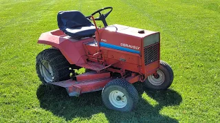 Gravely 8123 sitting in a barn, let's get it running and mowing again