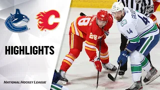 Canucks @ Flames 5/13/21 | NHL Highlights