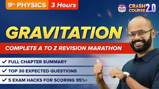 Complete Gravitation in One Shot Class 9 (Physics) | CBSE Class 9 Exams 2023 | Crash Course 2.0