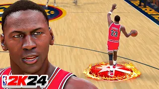 YOUNG Michael Jordan Is A STUD In NBA 2k24 Play Now Online