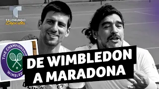 Djokovic argentino: de Wimbledon a Maradona | Telemundo Deportes